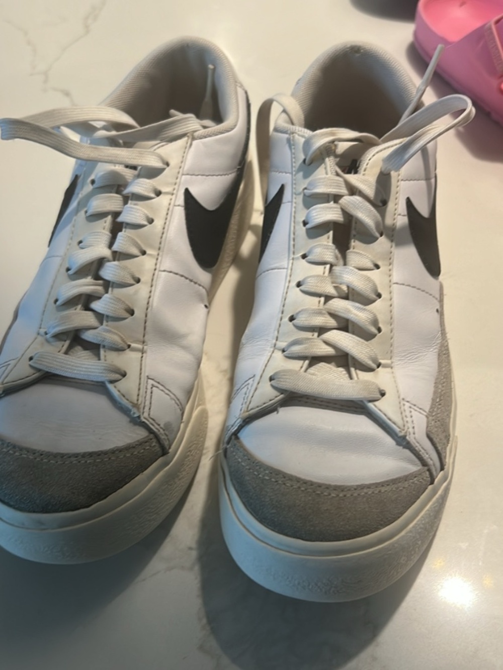 Nike low top blazers size 8.5